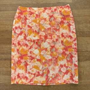 Talbots pink gold midi pencil skirt size 10
b67